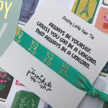 Load image into Gallery viewer, Always Be A Unicorn Hair Tie-The Persnickety Co