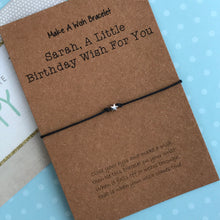 Load image into Gallery viewer, Personalised A Little Birthday Wish For You-4-The Persnickety Co