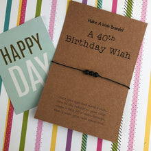 Load image into Gallery viewer, A 40th Birthday Wish - Onyx-4-The Persnickety Co