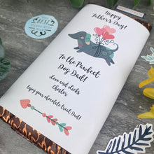 Load image into Gallery viewer, Pawfect Dog Dad Father's Day Chocolate Bar