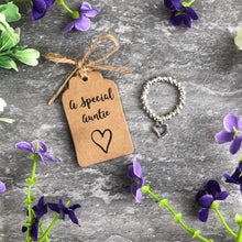 Load image into Gallery viewer, A Special Auntie Stretch Ring-2-The Persnickety Co