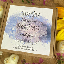 Load image into Gallery viewer, Wax Melt Heart Box Aunties Like You