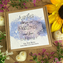 Load image into Gallery viewer, Wax Melt Heart Box Aunties Like You