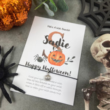 Load image into Gallery viewer, Happy Halloween Wish Bracelet