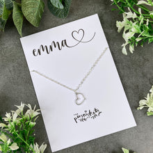 Load image into Gallery viewer, Dainty Heart Necklace - Personalized Name