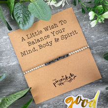 Load image into Gallery viewer, A Little Wish To Balance - Beaded Bracelet