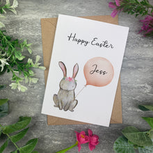 Load image into Gallery viewer, Personalised Easter Balloon Card