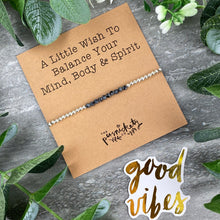 Load image into Gallery viewer, A Little Wish To Balance - Beaded Bracelet-3-The Persnickety Co