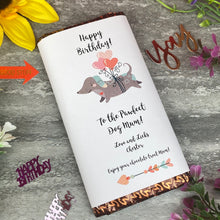 Load image into Gallery viewer, Pawfect Dog Mum/Dad Birthday Chocolate Bar