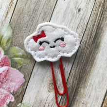 Load image into Gallery viewer, Felt Cloud Paper Clip-5-The Persnickety Co