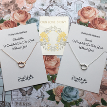 Load image into Gallery viewer, I Couldn&#39;t Tie The Knot Without You Necklace-The Persnickety Co

