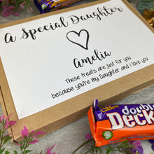 Load image into Gallery viewer, A Special Daughter Chocolate Box