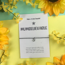Load image into Gallery viewer, Mumbelivable Wish Bracelet-The Persnickety Co