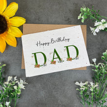 Load image into Gallery viewer, Happy Birthday - Gardening Plantable seed card