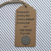 Load image into Gallery viewer, Lucky Sixpence For Bride-4-The Persnickety Co