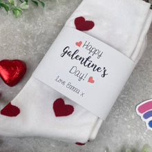 Load image into Gallery viewer, Happy Galentines Day- Heart Socks