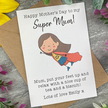 Load image into Gallery viewer, Mother's Day Super Mum Card