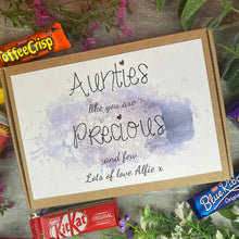 Load image into Gallery viewer, Personalised Auntie Treat Box