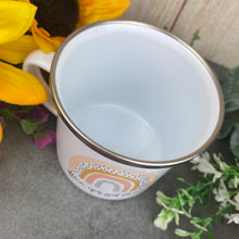 Load image into Gallery viewer, Personalised You Got This Rainbow Enamel Mug