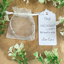 Load image into Gallery viewer, Friendship Is A Knot Bangle-The Persnickety Co