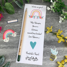 Load image into Gallery viewer, Teacher Gift - Sprout Pencil, Bloomin' Marvellous Teacher