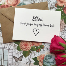 Load image into Gallery viewer, Personalised Thank You For Being My Bridesmaid-2-The Persnickety Co