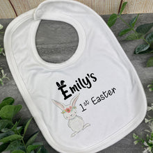 Load image into Gallery viewer, Cute Bunny 1st Easter Bib and Vest
