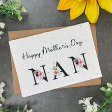 Load image into Gallery viewer, Mum Mother's Day Plantable Card
