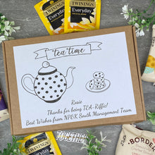 Load image into Gallery viewer, Tea-Riffc Personalised Tea and Biscuit Box-6-The Persnickety Co