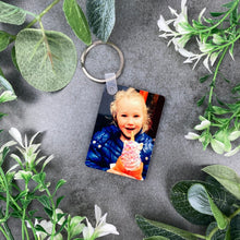 Load image into Gallery viewer, Personalised Photo Keyring - Rectangular-2-The Persnickety Co