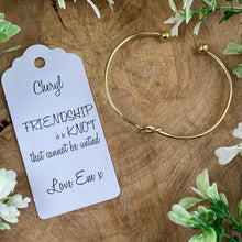 Load image into Gallery viewer, Friendship Is A Knot Bangle-8-The Persnickety Co