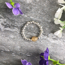 Load image into Gallery viewer, A Little Wish For Positivity- Citrine Stretch Ring-7-The Persnickety Co