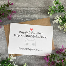 Load image into Gallery viewer, Happy Valentine's Day To The Most PURR-fect Cat Mum/Cat Dad Card-9-The Persnickety Co