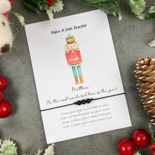 Load image into Gallery viewer, Nutcracker Christmas Wish Bracelet
