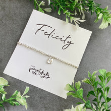 Load image into Gallery viewer, Initial Beaded Bracelet-3-The Persnickety Co