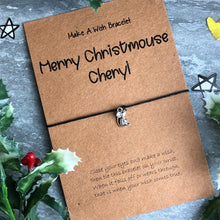 Load image into Gallery viewer, Merry Christmouse Wish Bracelet-9-The Persnickety Co