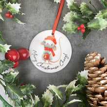 Load image into Gallery viewer, Personalised Christmouse Hanging Decoration-9-The Persnickety Co
