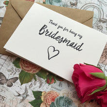 Load image into Gallery viewer, Thank You For Being My Bridesmaid-3-The Persnickety Co