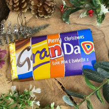 Load image into Gallery viewer, Personalised Grandad Chocolate Bar-4-The Persnickety Co