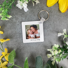 Load image into Gallery viewer, QR Keyring Daddy Keepsake