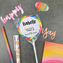 Load image into Gallery viewer, Personalised Good Luck In School Year Giant Lollipop