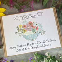 Load image into Gallery viewer, Personalised Mother's Day Tea and Biscuit Box