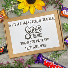 Load image into Gallery viewer, Super Teacher - Chocolate Box-3-The Persnickety Co
