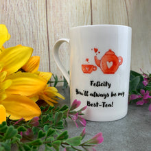 Load image into Gallery viewer, Personalised Best-tea Bone China Mug