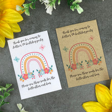Load image into Gallery viewer, Personalised Birthday Party Favours - Rainbow