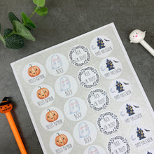 Load image into Gallery viewer, 24 Halloween Stickers