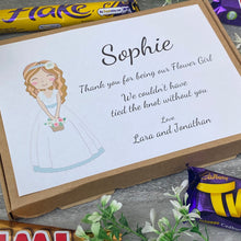 Load image into Gallery viewer, Flower Girl Thank You Chocolate Box-2-The Persnickety Co