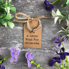 Load image into Gallery viewer, A Little Wish For Christmas Stretch Ring-The Persnickety Co