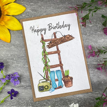 Load image into Gallery viewer, Happy Birthday Garden Plantable Seed Card