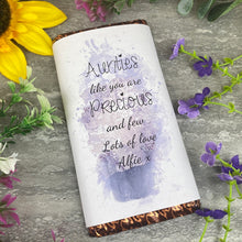 Load image into Gallery viewer, Personalised Auntie Chocolate bar